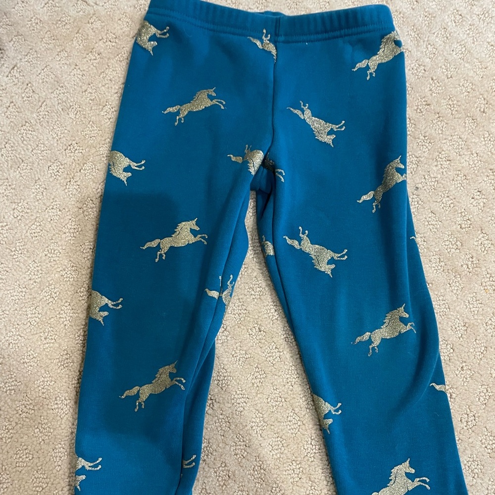 Fleece unicorn leggings ⚡️2 for $5